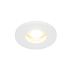 QAZQA Shed Spot encastrable - lot de 2 - 8.5x8.5cm - IP54 - Rond - Blanc SW1210153