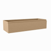 Mondiaz FOGE wastafelonderkast - 110x41x25cm - 1 lade - uitsparing rechts - softclose - Oro SW1015313