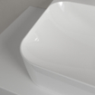 Villeroy & Boch Finion Lavabo à poser face inférieure meulée 60x47cm avec 1 trou pour robinetterie ceramic+ sans trop-plein blanc SW106474