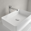 Villeroy & Boch Collaro vasque à poser - rectangulaire 56x36cm - sans trop-plein sans trou de robinetterie ceramic+ stone white SW336072