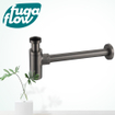 FugaFlow Eccelente Sobrado Siphon lavabo Gunmetal PVD SW1124321