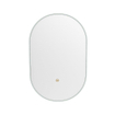 MONDIAZ GLOW miroir ovale 45x90cm Greey - Capteur de mouvement éclairage LED tout autour SW1105181