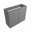 Mondiaz FOWY fonteinonderkast - 60x22x50cm - 2 deuren - push to open - softclose - Plata SW1016793