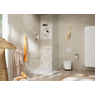 Hansgrohe Xelu Q Hoge Kast - 165x40x35cm - 2 deuren - greep mat wit - softclose - scharnier links - high gloss white SW995226