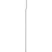 Geberit tube de chasse d32 m raccord fileté 1 1/4 plus 2 colliers GA10664