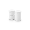 Brabantia ReNew bocaux de rangement - set de 3 - blanc SW454758