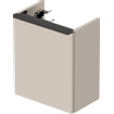 Duravit D-Neo wastafelonderkast 36.4x44x22.2cm Linksdraaiend 1 deur Taupe Mat SW640554