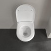Villeroy & Boch Subway 2.0 Pack WC - WC suspendu - DirectFlush - à fond creux - abattant Slimseat - softclose & quickrelease - avec réservoir encastrable - plaque de commande blanc brillant - Blanc Alpin SW956273