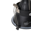 QAZQA Dept Spot encastré - 1 spot - IP44 - Rond - Noir SW1450885