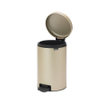 Brabantia NewIcon Poubelle 12 litres avec seau intérieur en plastique Metallic Gold SW767504
