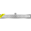 Xellanz Eco douchegoot 100cm met muurflens RVS SW373345