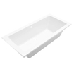 Xellanz Santino SQ inbouw duo ligbad 190x90x49 cm acryl glans wit SW295877