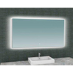 Wiesbaden Soul spiegel rechthoek met LED, dimbaar en spiegelverwarming 140 x 80 cm SW412000