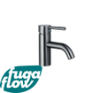 FugaFlow Eccelente Sobrado Badkamer Wastafelkraan - 14.6cm - opbouw - gunmetal PVD SW1123436