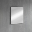 Adema Prime Essential Ensemble de meuble - 60x55x46cm - 1 vasque rectangulaire Blanc - 1 trou de robinet - 2 tiroirs - avec miroir rectangulaire - Greige SW925077