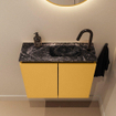 MONDIAZ TURE-DLUX Meuble de toilette 60cm Ocher. EDEN lavabo Lava position droite. Avec 1 trou de robinet. SW1103901