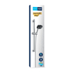 GROHE Vitalio Comfort 110 Glijstangset - 60cm - vierkante handdouche - 3 straalsoorten - gladde doucheslang - chroom SW1028285