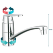GROHE Eurosmart Mitigeur d'évier - chrome SW29777