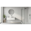 Terravito Gipuro Carrelage mural - 60x120cm - rectifié - blanc mat SW928376
