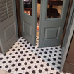 La Mosaic Factory London carreau mosaïque - 28,2x32,1cm - carrelage mural et de sol - Hexagone/Hexagone - Porcelaine Super White Mat SW62250
