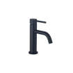 Fortifura Calvi Slim Wastafelkraan - 17.4cm - opbouw - mat zwart SW377835
