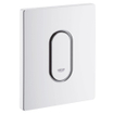 GROHE Arena cosmopolitan plaque de commande d'urinoir avec ensemble de fonctionnement mécanique blanc 0729248