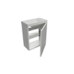 Arcqua Luna Kit lave-mains 54.3x39.7x21.8cm Brillant Blanc avec lave-mains en marbre sans trop-plein blanc mat SW519668