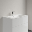 Villeroy & Boch Finion lavabo-meuble - 1 trou de robinet 80x50cm - Ceramic+ avec trop-plein dissimulé stone white SW209573