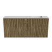 Mondiaz JOYA-DLUX 90cm toiletmeubel - kleur Dusk - Wastafel FAYE positie Rechts 1 kraangat kleur Opalo. SW1423343