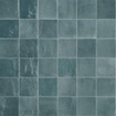 ÉCHANTILLON Carrelage mural Ragno Melange 100X100 Aquamarine 10mm Brillant SW914205