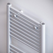 Vasco Iris radiator el.- 168.2x60cm - 1000W - Traffic White SW160416