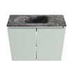 MONDIAZ TURE-DLUX Meuble de WC 60 cm Greey. EDEN vasque Lava position milieu. Avec 1 trou de robinet. SW1103802