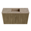 Mondiaz JOYA-DLUX Meuble de salle de bains 70cm - couleur Dusk - Vasque FAYE position Milieu Sans trou de robinet couleur Arena. SW1425738