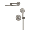 Grohe Grohtherm smartcontrol Perfect showerset compleet hard graphite geborsteld SW1077363