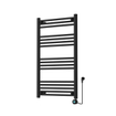 Rosani Avant Radiateur électrique - 100x60cm - 400watt - noir mat SW1080136
