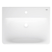 Lavabo Grohe Euro céramique 60cm avec trou de robinet sans trop-plein blanc alpin SW1234891