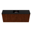 Mondiaz JOYA 100cm toiletmeubel - kleur Ruby - Wastafel FAYE positie Midden 1 kraangat kleur Urban. SW1421829
