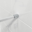 Marenza Bellini Douche à l'italienne - 100x200cm - veiligheidsglas - spiegel buitenzijde - anti kalk - chroom SW238190