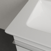 Villeroy & Boch Venticello lavabo - avec 1 trou de robinet 65x50cm - (adapté pour 3 trous de robinet) avec trop-plein ceramic+ blanc 1025145
