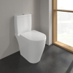 Villeroy & Boch Avento cuvette WC à réservoir attenant à sortie profonde PK DirectFlush 37x64cm - blanc SW209532