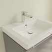 Villeroy & Boch Subway 2.0 lavabo-meuble - 60x47cm - 1 trou de robinet avec trop-plein blanc 1024106