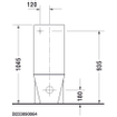 Duravit Starck 1 cuvette WC au sol combinée à chasse profonde universelle sans réservoir blanc 0295910