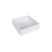 Zeza Arte Nis Opbouw - 30x30x10cm - solid surface - wit mat SW1472207