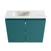 MONDIAZ TURE-DLUX Meuble toilette - 60cm - Smag - EDEN - vasque Ostra - position gauche - 1 trou de robinet SW1105051