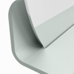 Mondiaz SPOT Miroir de salle de bain - rond 60cm - plan de miroir - couleur Greey SW1235534