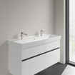 Villeroy & Boch Collaro Lavabo pour meuble 120x47cm 2 trous de robinet avec trop-plein Blanc SW358328