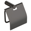 Wiesbaden Ida toiletrolhouder met klep gunmetal SHOWROOMMODEL SHOW26263