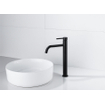 Fortifura Calvi Slim Mitigeur rehaussé lavabo 32.6cm Noir mat SW377836