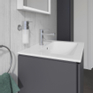 Duravit ME by Starck lavabo pour meuble 63x49cm avec 1 trou de robinet avec trop-plein avec WonderGliss blanc SW69044