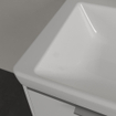 Villeroy & Boch Subway 3.0 lavabo à poser sur meuble - 130x47cm - 2 trous de robinetterie avec trop-plein blanc SW641664